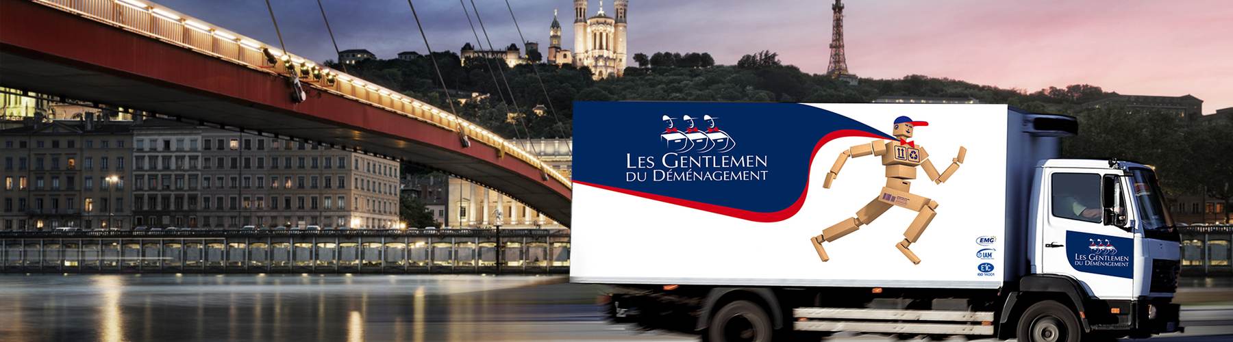 Les Gentlemen du déménagement à Lyon avec Béchard transports